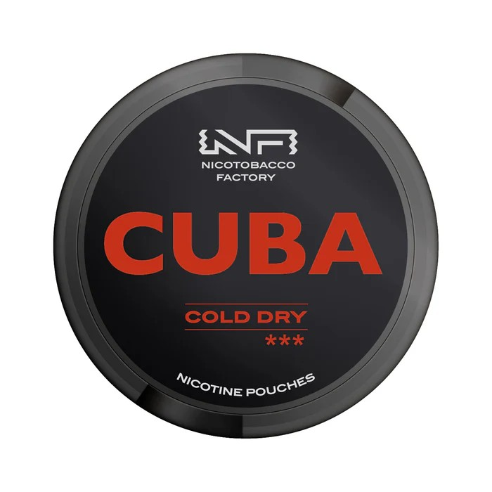 Cuba Cold Dry Black 66mg