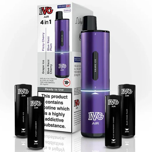 IVG Air 4 in 1 Purple Edition