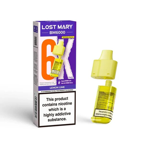 Lost Mary BM6000 Refill Lemon & Lime