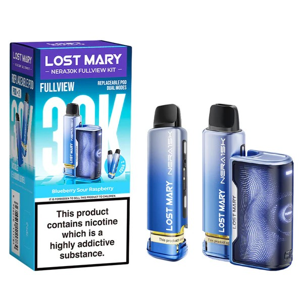 Lost Mary NERA Blue Sour Raspberry Kit 30K