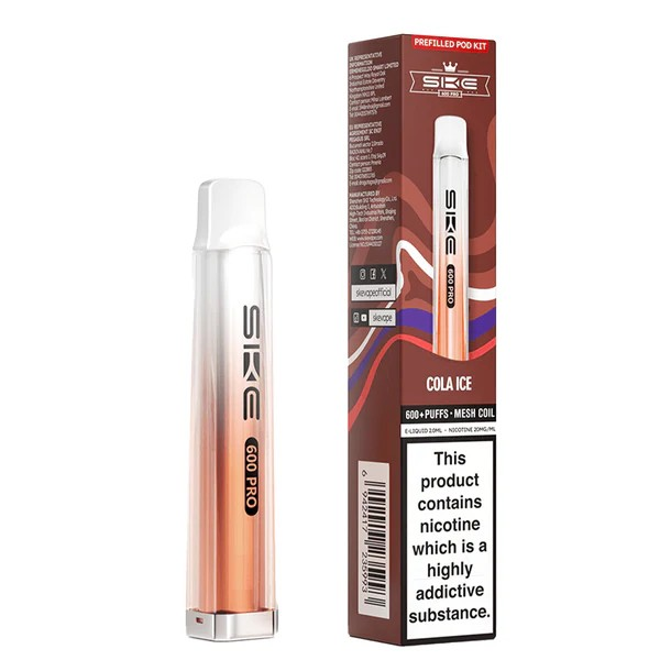 SKE Crystal 600 Pro Prefilled Kit Cola Ice
