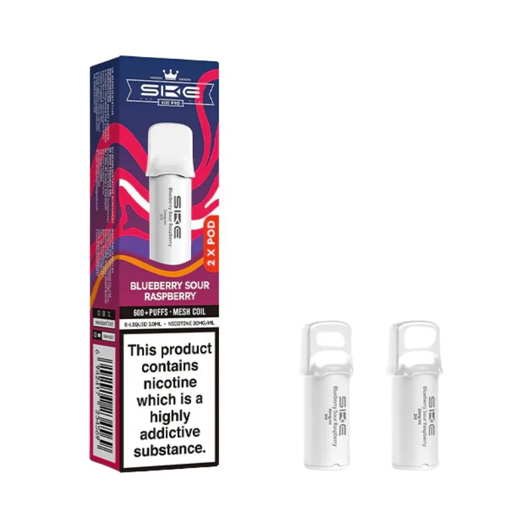 SKE Pro 600 Pods Blue Sour Raspberry