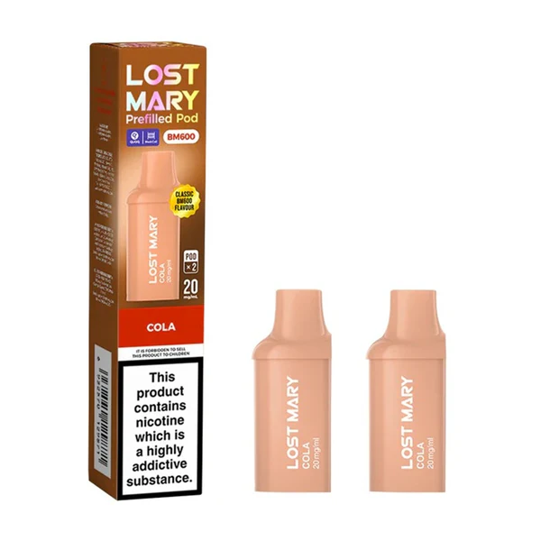 Lost Mary BM600 Prefilled Pods (2 per Pack) Cola