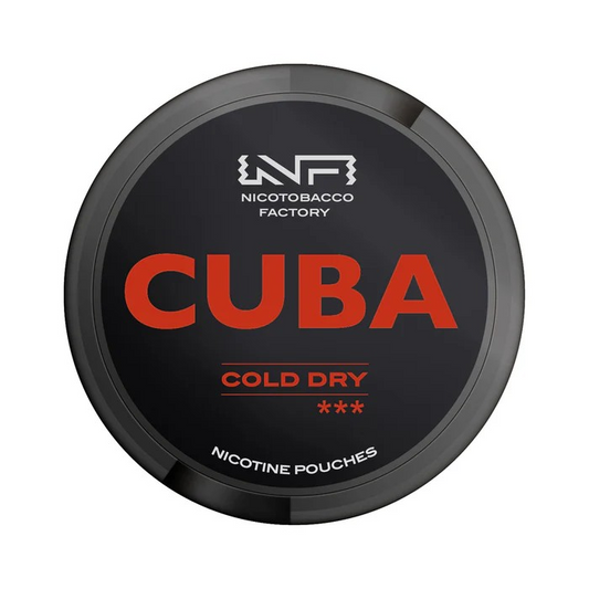 Cuba Cold Dry Black 66mg