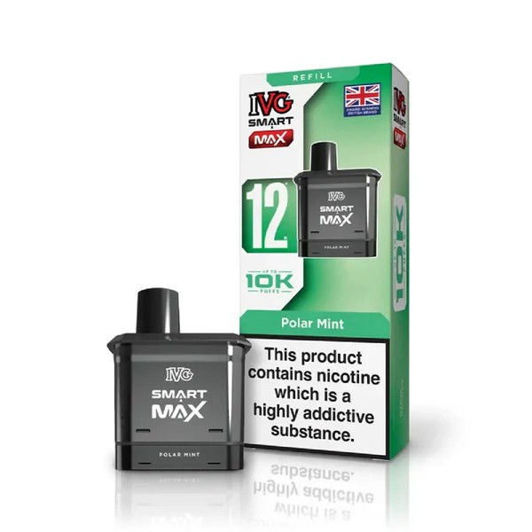 IVG Smart Max 10K Prefilled POD Polar Mint