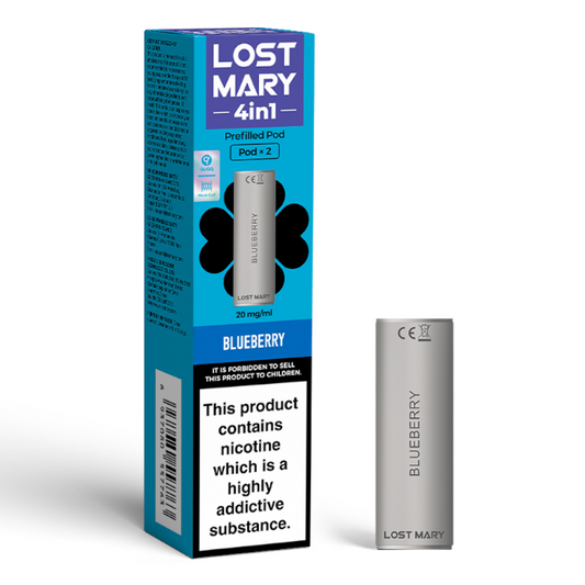 Lost Mary 4 in 1 Prefilled POD Blueberry (2 pods per pack)