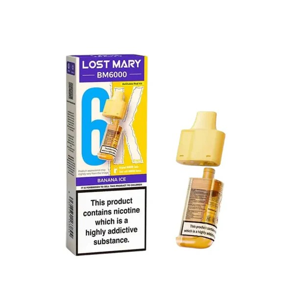 Lost Mary BM6000 Refill Banana Ice