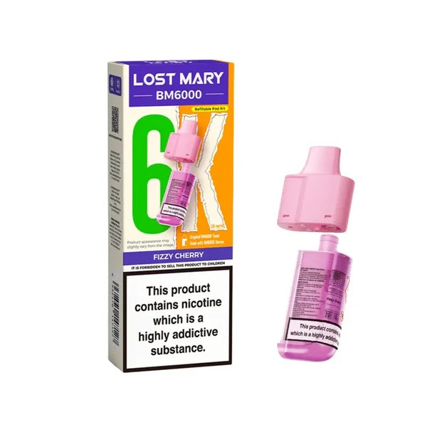 Lost Mary BM6000 Refill Fizzy Cherry