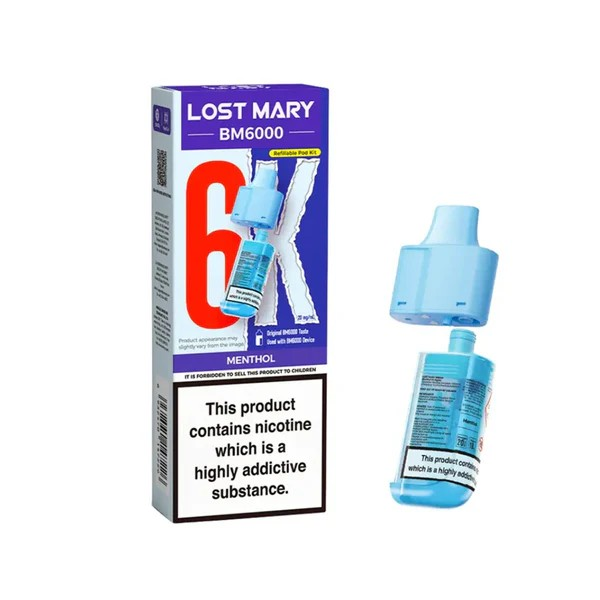 Lost Mary BM6000 Refill Menthol