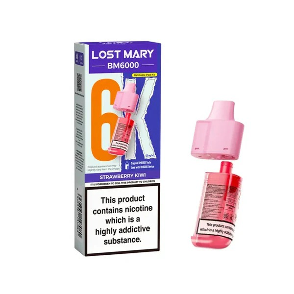 Lost Mary BM6000 Refill Strawberry Kiwi
