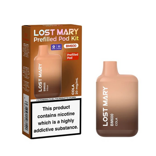 Lost Mary BM600 Prefilled Vape Kit Cola