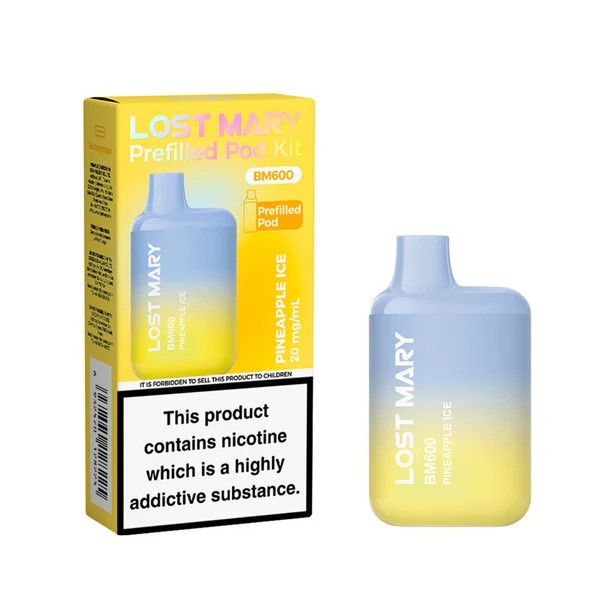 Lost Mary BM600 Prefilled Vape Kit Pineapple Ice