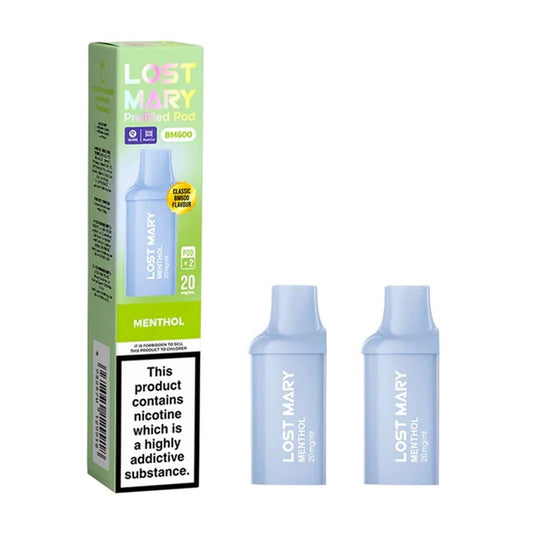 Lost Mary BM600 Prefilled PODS Menthol