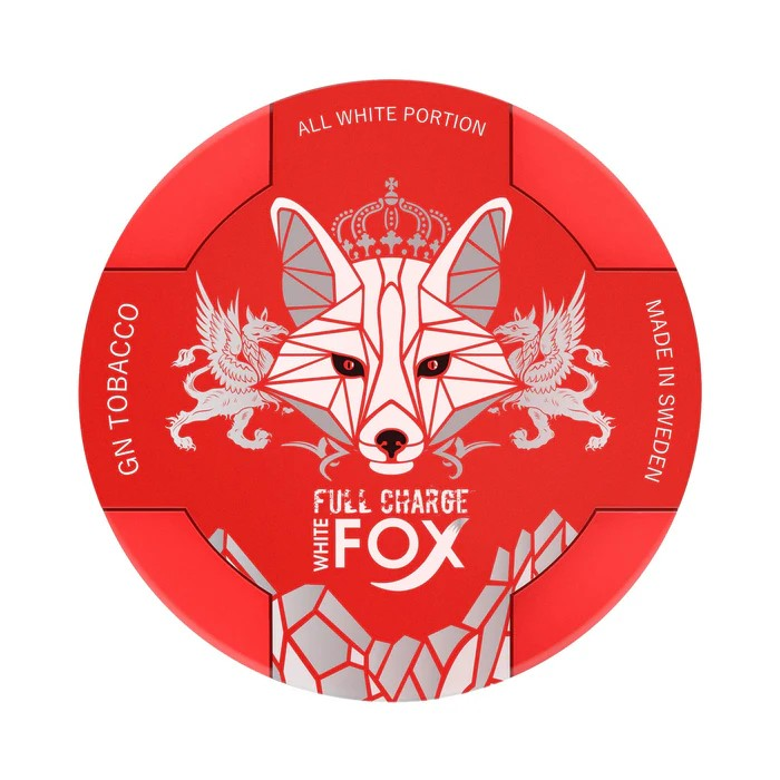 White Fox Nicotine Pouch Slim Full Charge 16mg