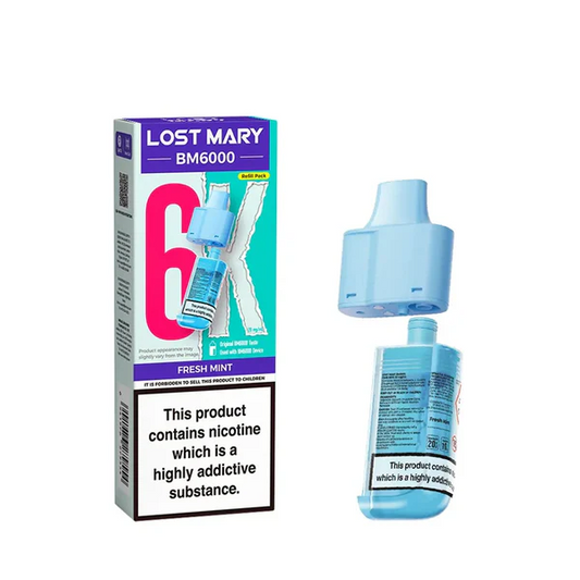Lost Mary BM6000 Refill Fresh Mint