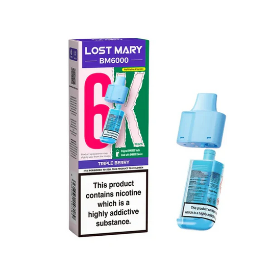 Lost Mary BM6000 Refill Triple Berry